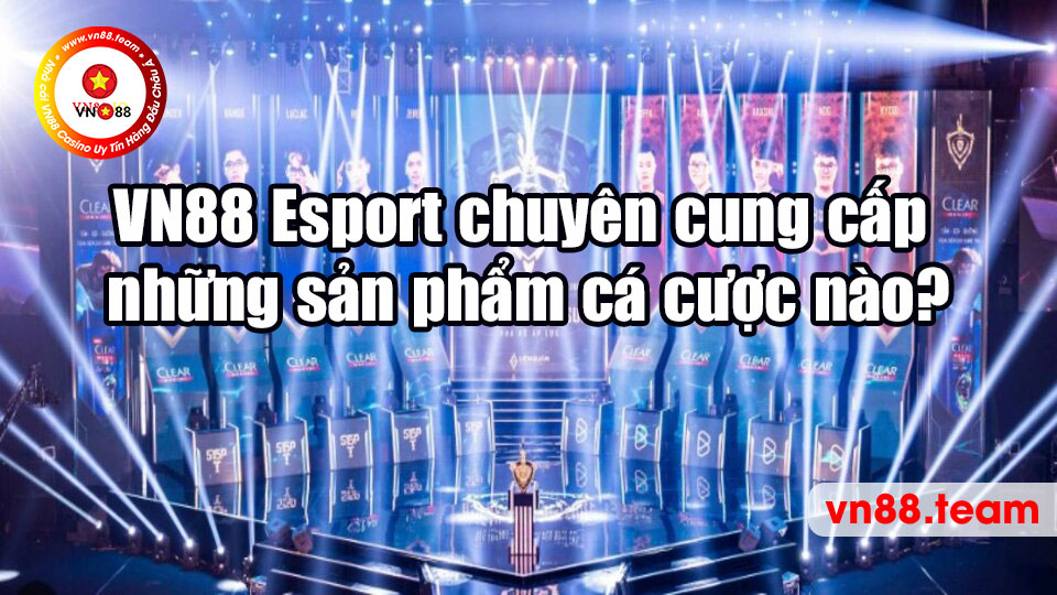 VN88 Esport chuyên cung cấp những sản phẩm cá cược nào?