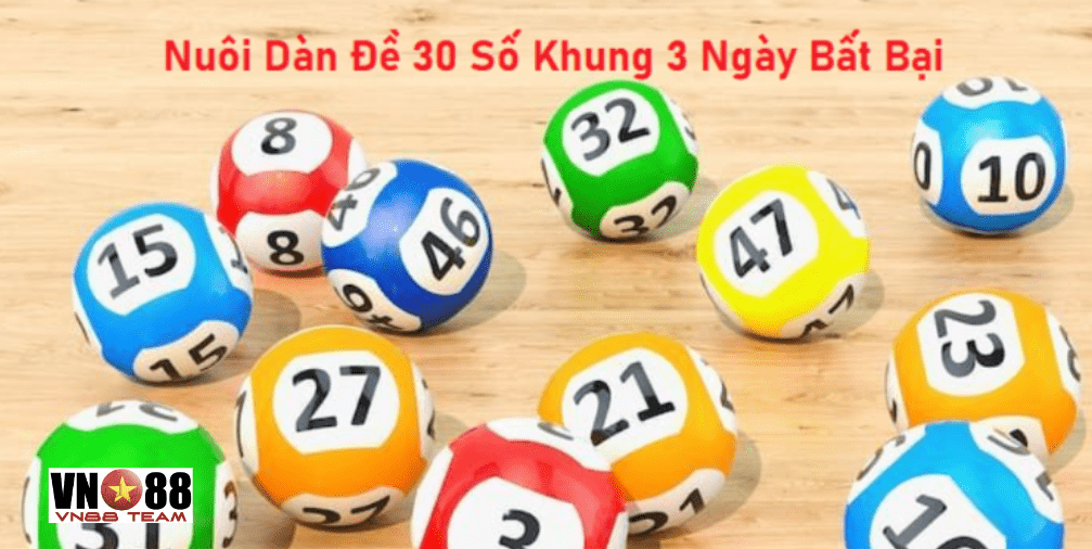 Dàn đề 30 số là như thế nào